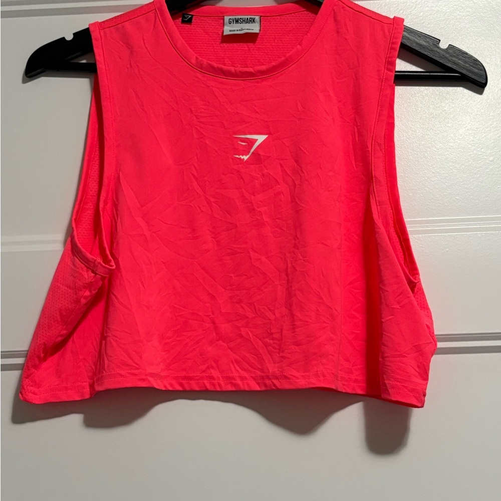 Gymshark Women's Vibrant Pink Muscle Tee